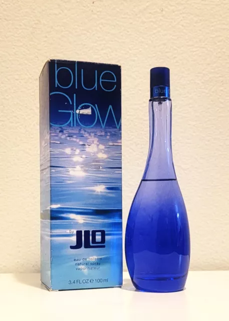 Blue Glow by Jennifer Lopez 3.4 oz / 100 ml Edt spy perfume women femme vintage