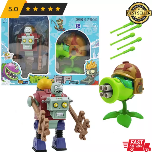 Plants vs Zombies Amine Figura de Acción Juguetes Juego de Regalo Niños Juguete Figuras de Zombies Juego