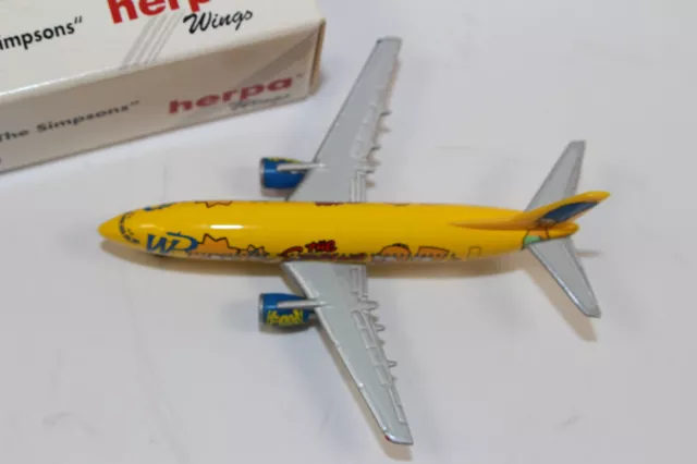 zx4341, Herpa 500470 Western Pacific Boeing 737-300 The Simpsons OVP mint 1:500 2