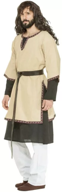 Tunic Medieval Renaissance Pirate Viking LARP Mens Costume Top