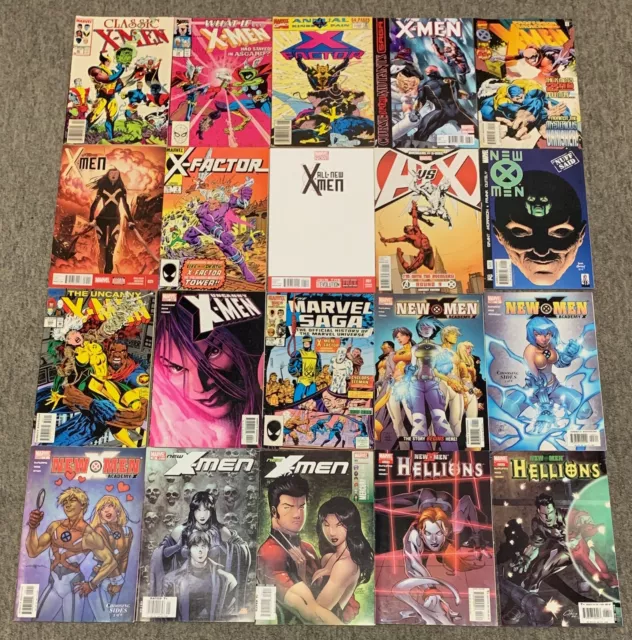 lot of 20 X-MEN~Classic,X-Factor,Uncanny,Hellions,All New,What If,A Vs X, more