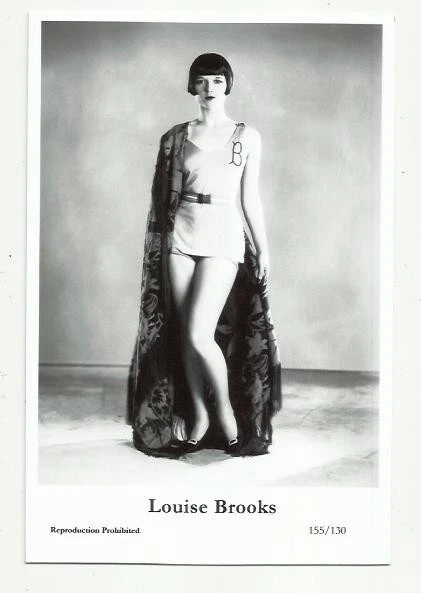 (Bx24) Louise Brooks Swiftsure Photo Postcard (155/130) Filmstar Pin Up Glamor