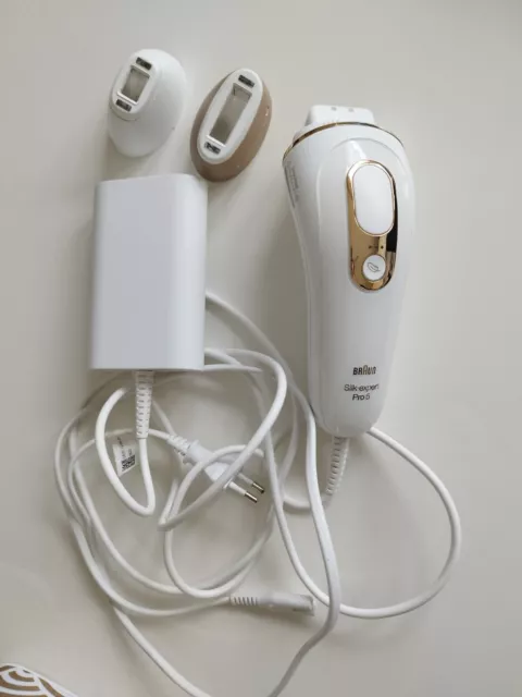 Braun Silk·Expert Pro 5 PL5137 IPL Haarentfernungsgerät - Weiß/Gold