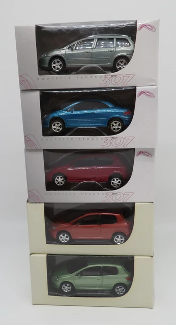 Lot De 6 Miniatures Norev 1/64 – Citroën Et Peugeot – Voitures De Sport Rallye – Occasion
