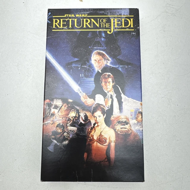 VINTAGE STAR WARS Trilogy VHS Box Set CBS Fox 1988 1990 Original ...