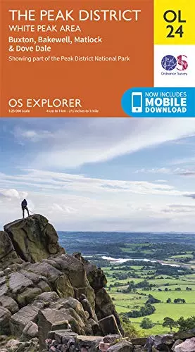 The Peak District: White Peak Area Map | Peak District National Park | Ordnance