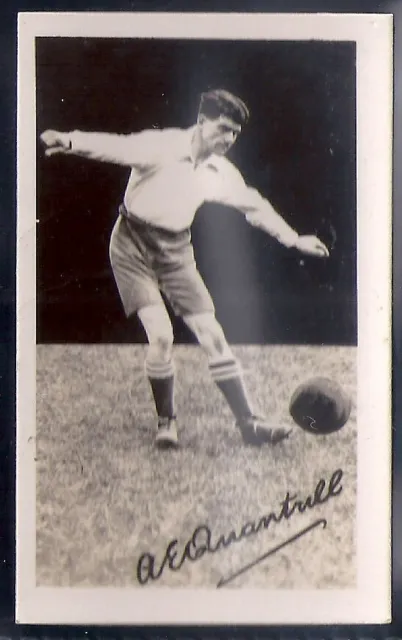 Gem Library-Football Autographed Real Photo Mf6 1922-#02- Preston - Quantrill