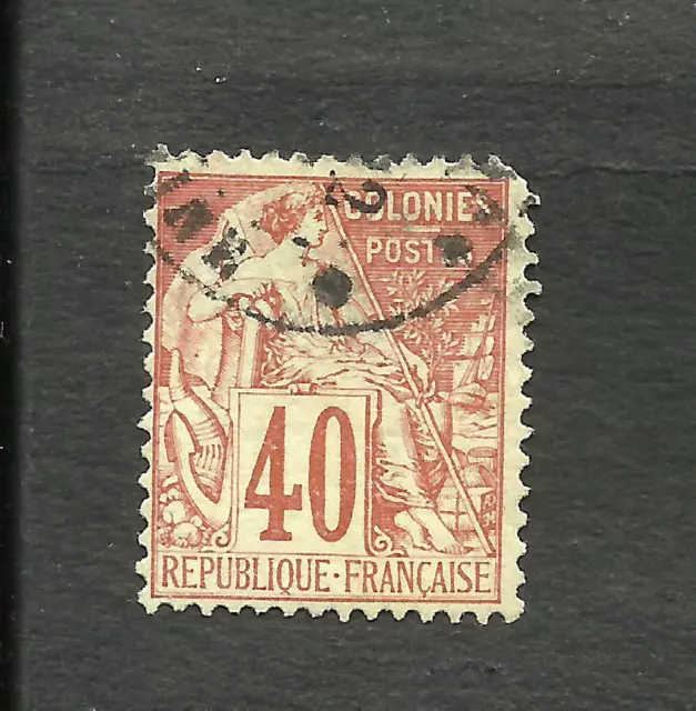 French Colonies Sc # 57, Indochina Cancel, Vf