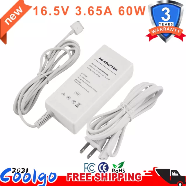60W Charger For Apple MacBook Pro 13" A1181 A1184 2008 2009 2010 2011 Ac Adapter