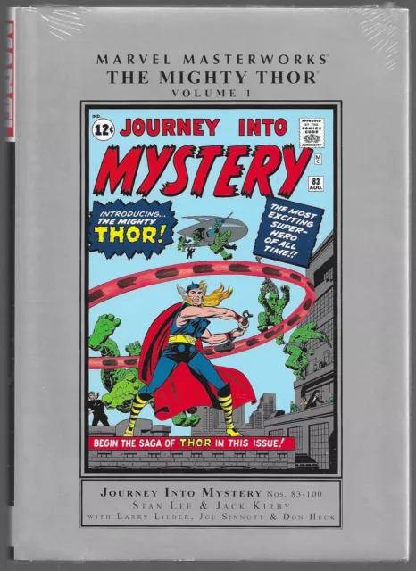 Marvel Masterworks The Mighty Thor Vol 1 FS HC Lee Kirby Odin Loki Cobra Mr Hyde