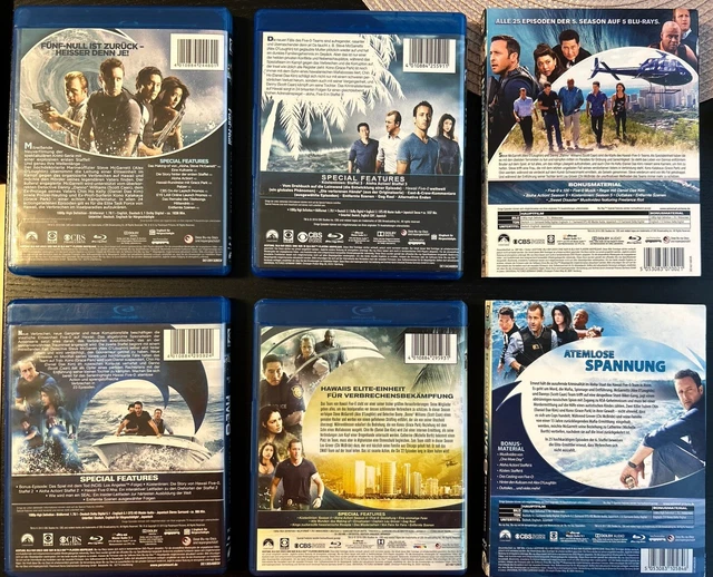 HAWAII FIVEO BLURAY Staffel 1 bis 6 EUR 50,00 PicClick DE