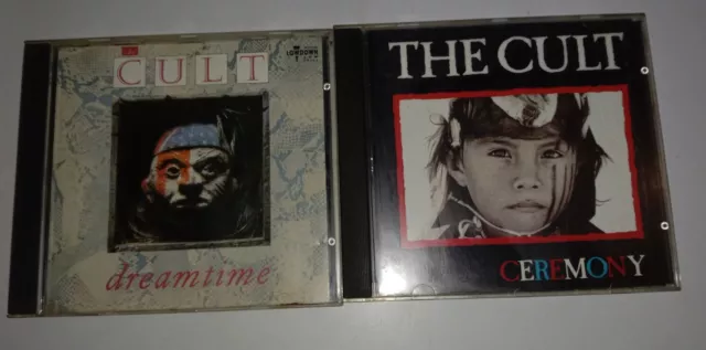 The Cult (×2  CD's Bundle) , Ceremony & Dreamtime Both Discs Excellent |