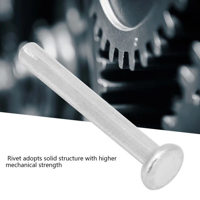(M2.5 * 18)Flat Head Solid Rivet Practical Solid Aluminum Rivet Fastening