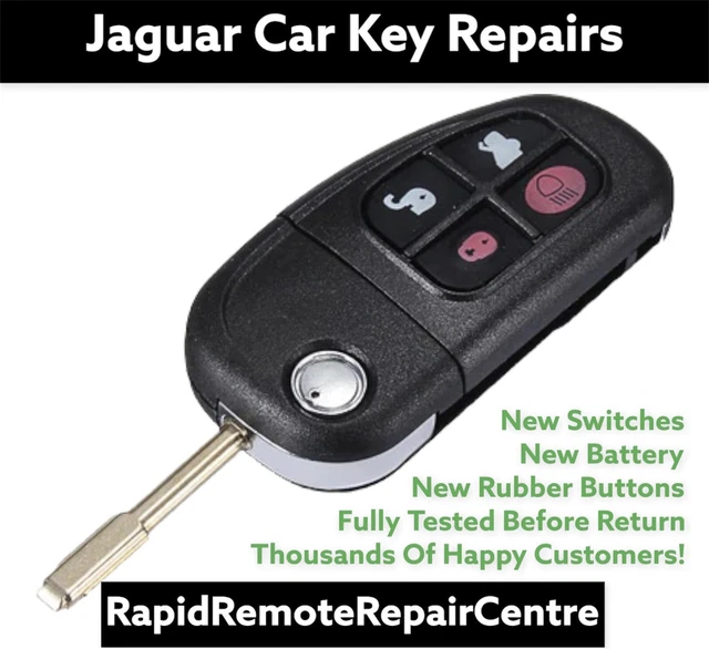 RRC REPAIR FOR Jaguar SType XType 4 Button Remote Key Micro Switch