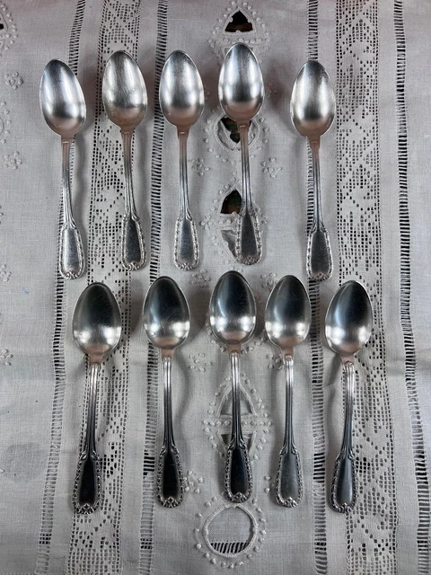 Bonjour Comment savoir si ma ménagère vintage est en argent ou en métal argenté il y a deux poinçons Un rectangulaire noté 849 et un losange mais pas avec la tête de
