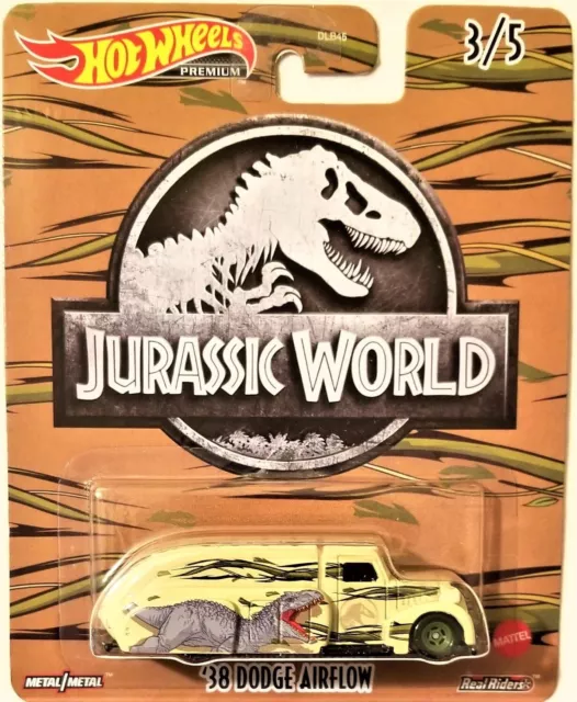 Hot Wheels Jurassic World Dominion Giganotosaurus Dinosaure Auto Neuf Avec  Boîte