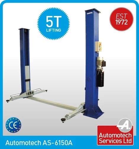 2 POST LIFT CAR / VEHICLE RAMP/ HOIST 5 TON, 5000Kg , NEW TWO LIFT £ ...