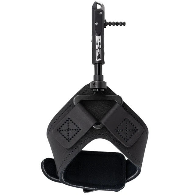B3 Archery Nemesis Release, Swivel Stem Connector, Buckle Strap, Black