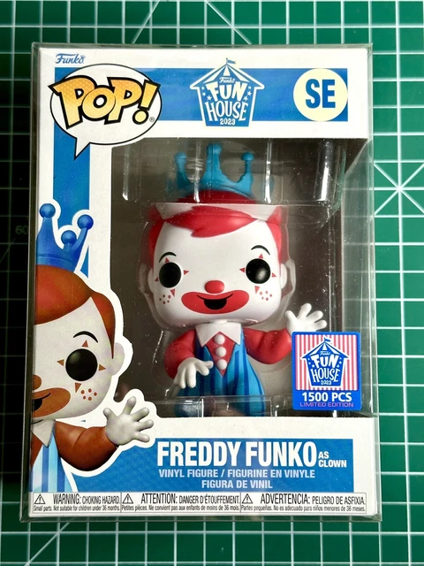 Funko Pop Freddy Funko as Clown LE 1,500 Pcs- 2023 Wondercon Exclusive
