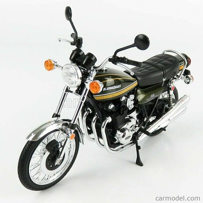 Motorcycle  Byke 1:12 Die-cast Metal Aoshima Z2 AOSHIMA modellino Kawasaki 750 RS 