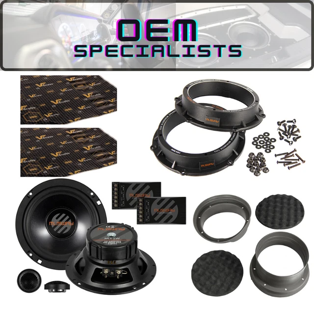 AUDI Q3 SPEAKER Upgrade Musway ML6.2C complete package 200w £284.95