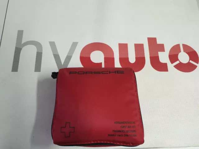 Original Porsche First-Aid Bandage Bag First Aid Kit 00072204101