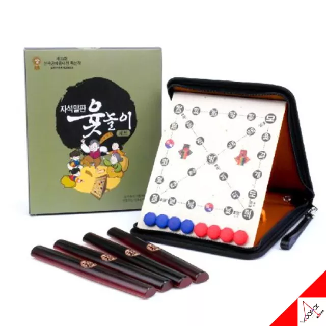 YUT NORI Korean Traditional Board Game High Quality YUNNORI Birch Tree Magnet