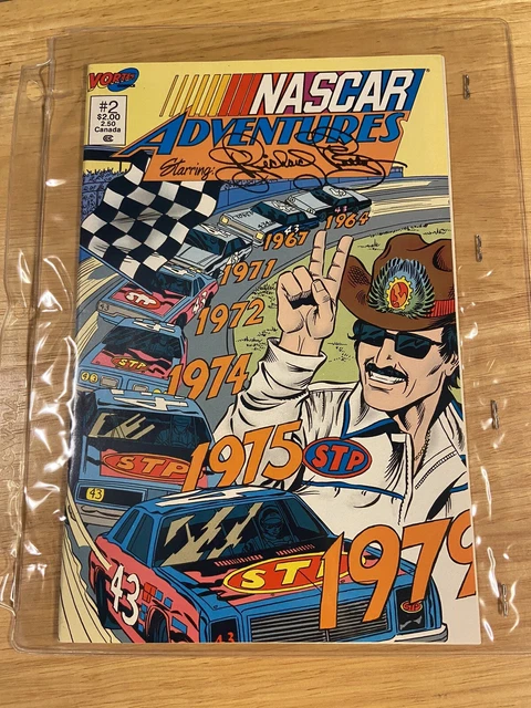 NASCAR Adventures Comic Book #2 - Richard Petty Vortex Comics MINT