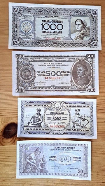 Paper Money Yugoslavia - 1946 VF-XF