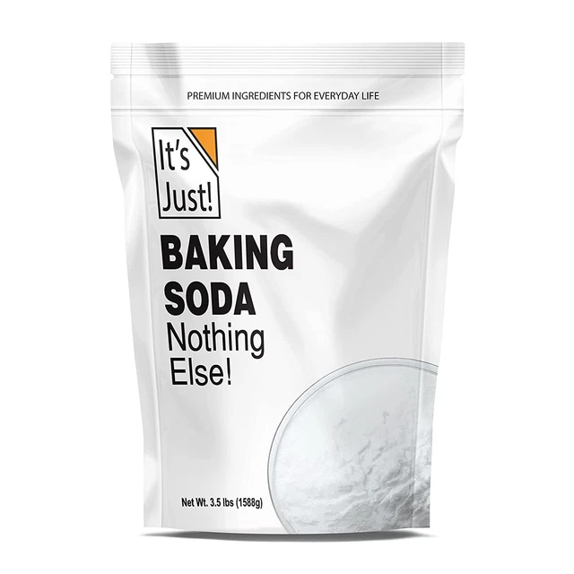 It'S Just - Baking Soda, 100% Pure Sodium Bicarbonate, Food Grade, Non-Gmo, Made