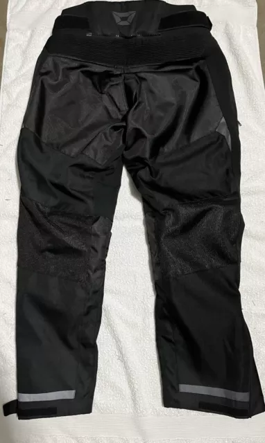 Pre Owned Cortech Speedway Hyper-Flo Air Mens Pants Waterproof w/ Armour Medium 2