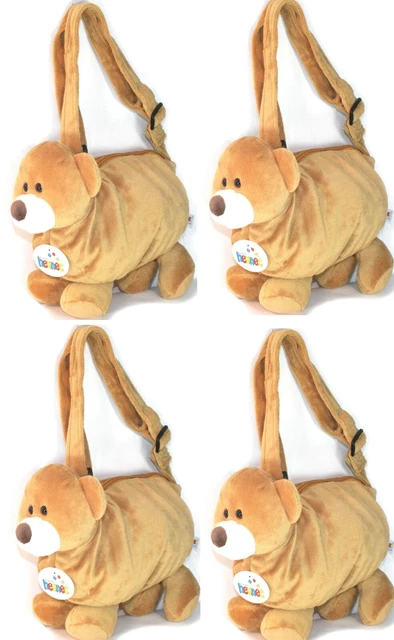 12x borsa bambini peluche giocattolo compleanno bambini tombola orso COMPAGNO
