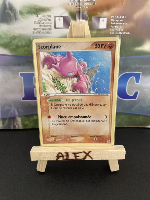 Carte Pokemon Scorplane 57/115 / Bloc EX Forces Cachées / Bon État FR