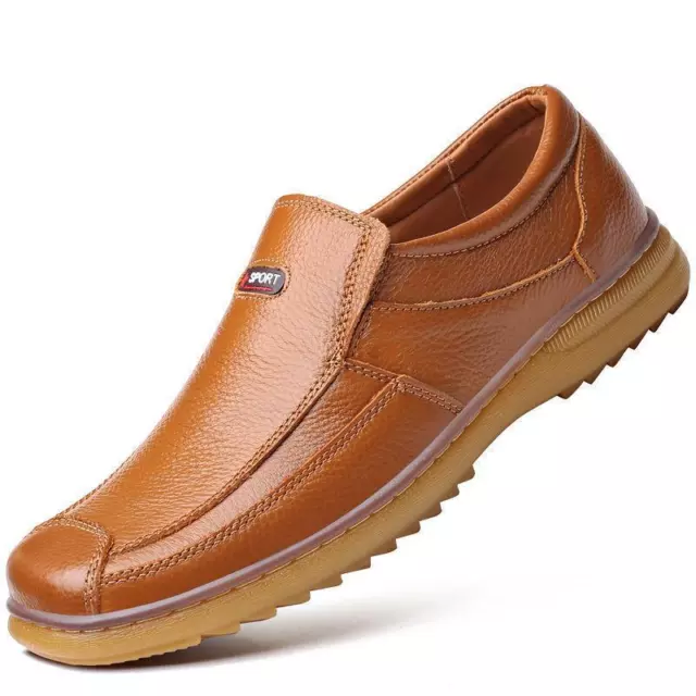 Comprar Zapatos casuales de guisantes para hombre Mocasines de cuero  mocasines deslizantes en pisos para hombre Zapatos de conducción masculinos