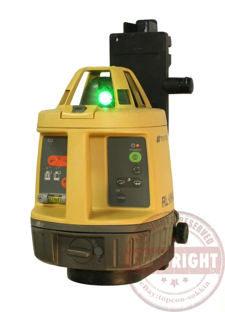 TOPCON RL VH4G GREEN Beam Self Leveling Rotary Laser Level