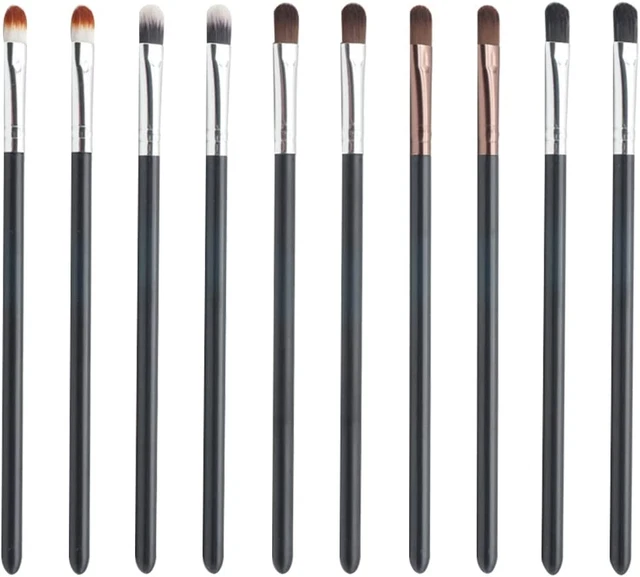 10 Pezzi Pennelli Ombretto Strumento Di Trucco, Makeup Brushes, Pennello per Omb