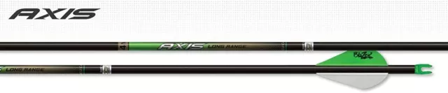 Easton Axis 4Mm Arrows With 2 Inch Blazer Vanes - 6 Pack - 400