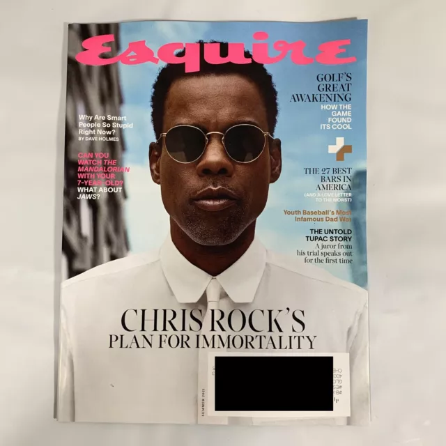 Esquire Magazine Summer 2021 Chris Rock Best Bars In America Untold Tupac Story
