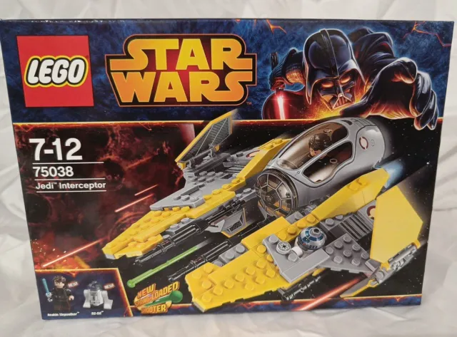 LEGO Star Wars: Jedi Interceptor (75038) New Unopened Retired Set