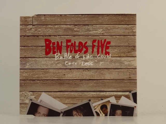 BEN FOLDS FIVE BATTLE OF WHO COULD CARE LESS (CD 2) (H1) 3 Track CD ...