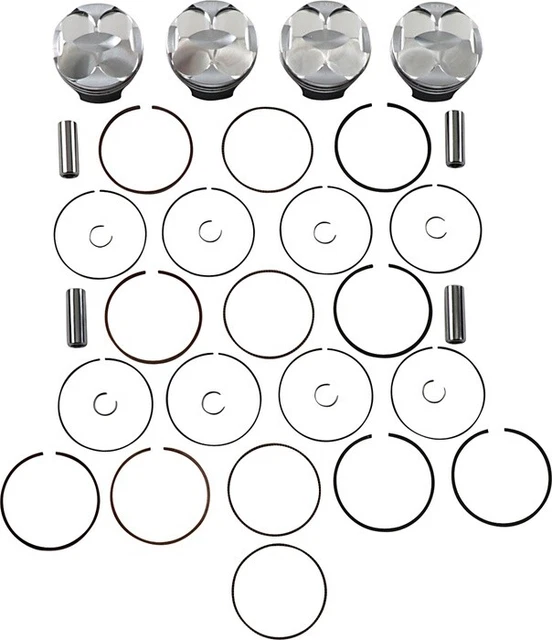 JE Piston 69mm +2mm 13.1:1 262318 for Yamaha YZF-R6 2006-2020