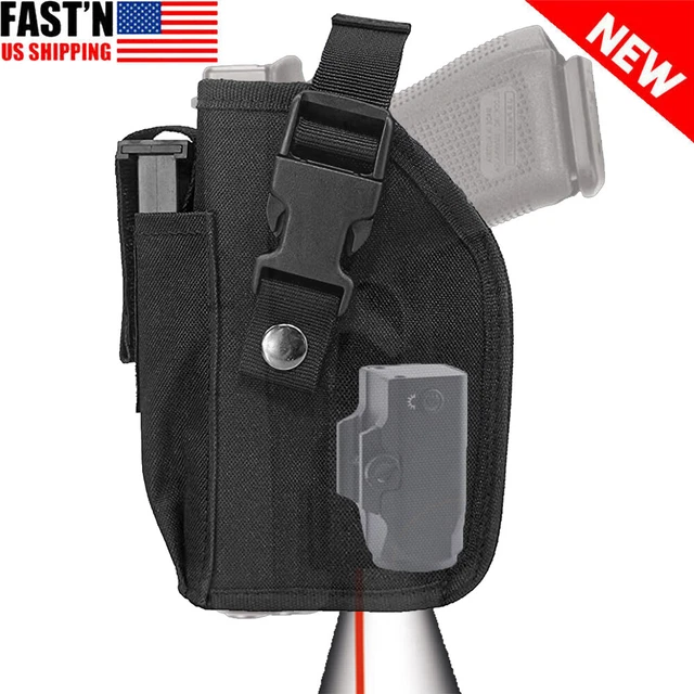 TACTICAL OWB HOLSTER Concealed Carry Pistol Holster w/Magazine Pouch