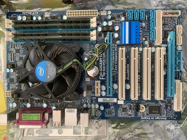 Carte Mère ASUS P5P41T-LE - Avec Processeur Intel 3,33 GHz Et 2 Go De RAM, Occasion Très Bon état