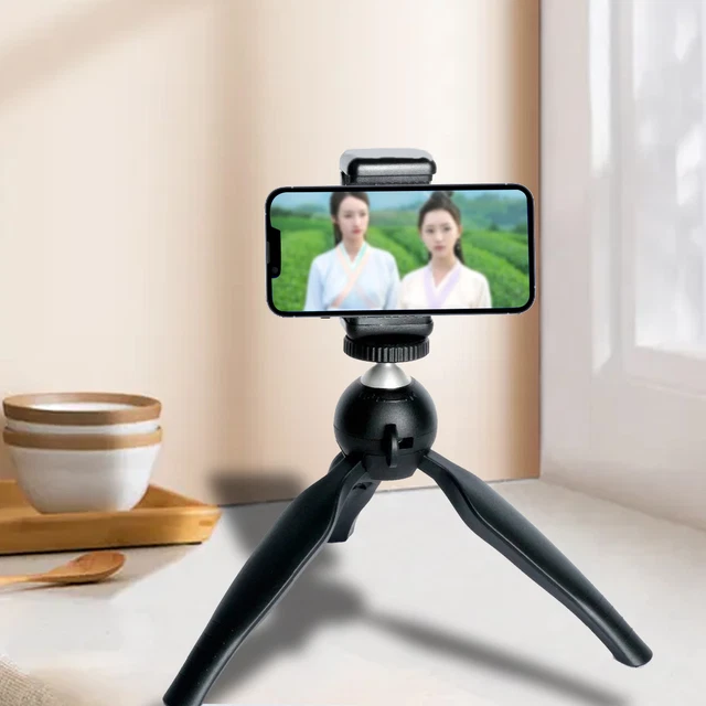 Trípode de cámara ajustable elástico mini selfie stick trípode soporte móvil