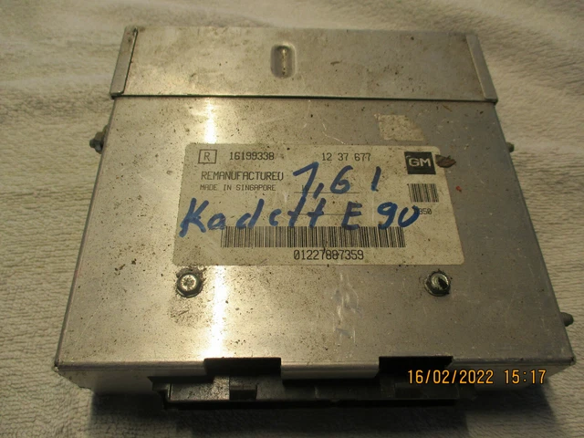 Calculateur (ECU) Bosch Pour Opel Vectra A Kadett E Ascona C 1.8 - Réf 0285007016 - Occasion