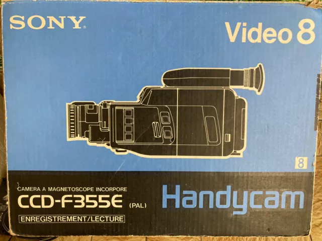 sony handycam vidéo 8