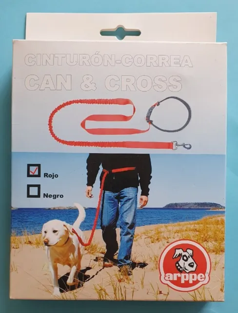 CORREA PARA PERRO Manos Libre "CAN & CROSS" NUEVO En Caja. EXCELENTE PRECIO