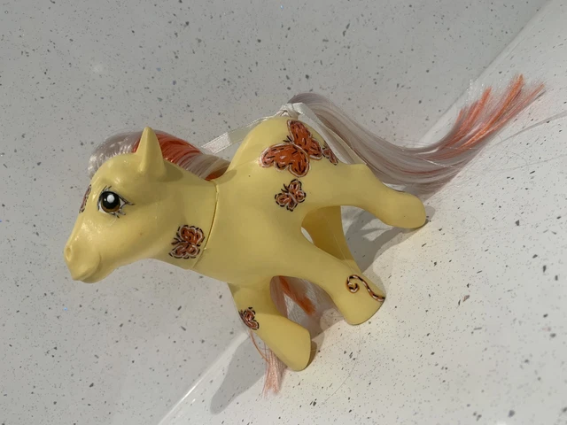 Vintage G1 My Little Pony / mein kleines shaddy no so soft NSS # geektradeponeyg1