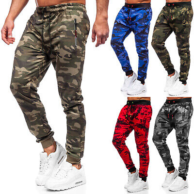 Pantaloni Sportivi Pantaloni Allenamento Pantaloni Jogging Fitness Sport Classic Men Uomo Bolf motivo 