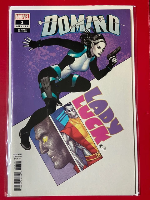 Domino #1 Annual Variant Hot Shots #1 #2 Near Mint 9.4 2018